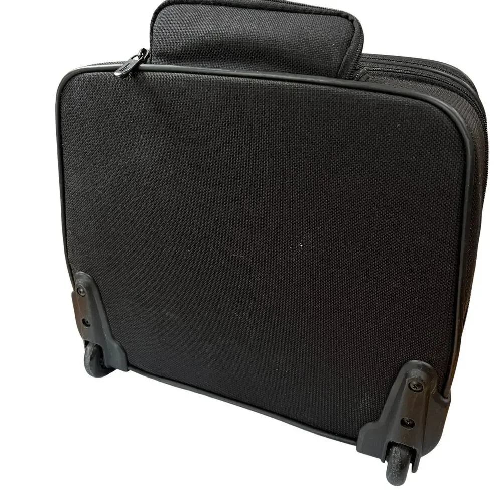 Hartmann Carry On Rolling Suitcase 16 Inch Laptop Travel Bag 2 Wheel Case